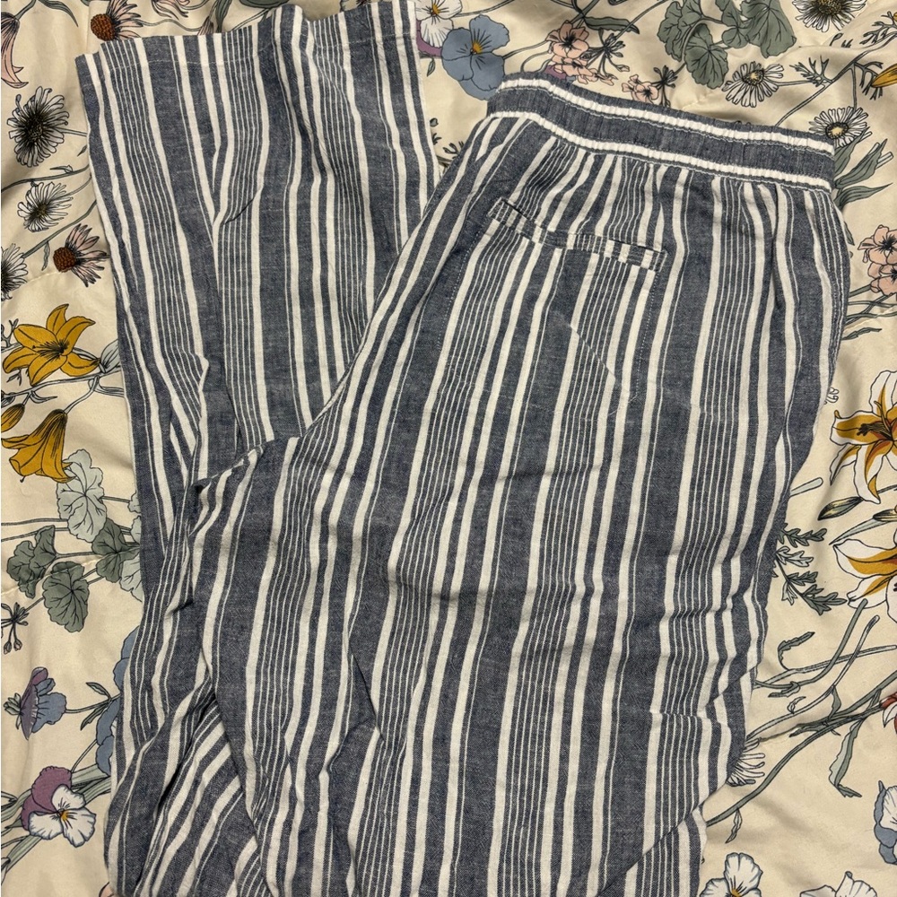 Striped Pants - Black and White